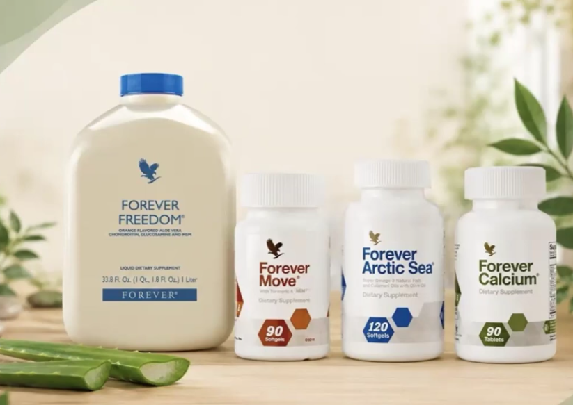 Боли в суставах — продукты Forever (на иврите)